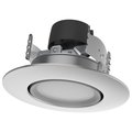 Satco 75 Watt LED Direct Wire Downlight, Gimbaled, 120 Volt, CCT Selectable, Brushed Nickel Finish S11855